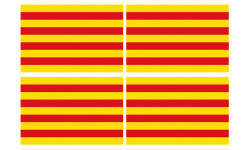 drapeau officiel Catalan