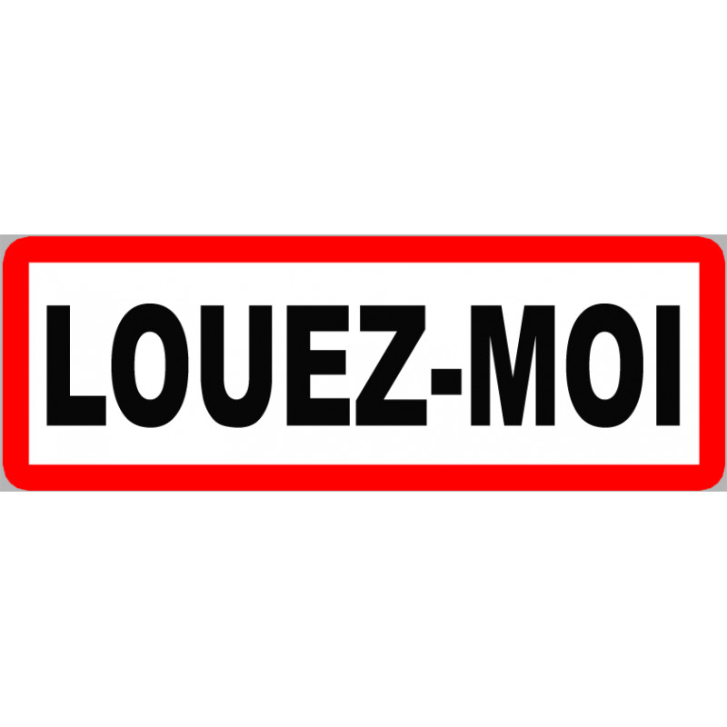 Autocollant Louezmoi fond blanc