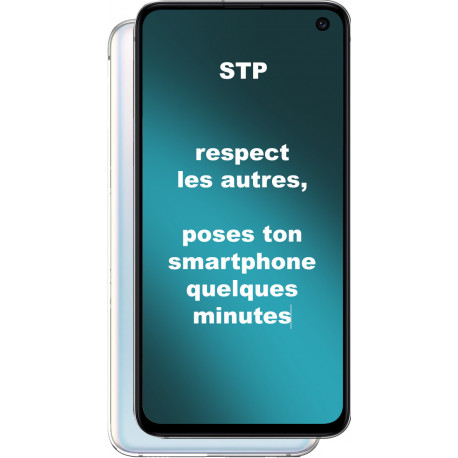 Smartphone message 4 (8x15cm) - Sticker/autocollant