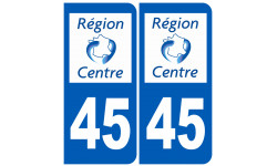 numero immatriculation 45 (region)