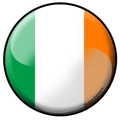 Autocollants : drapeau Irlandais