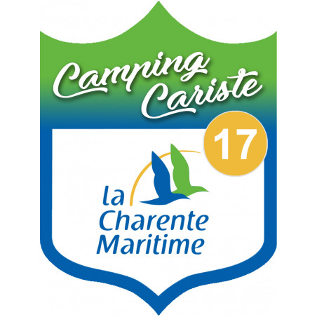 Campingcariste Charente Maritime 17 - 10x7.5cm - Sticker/autocollant Campingcariste Charente Maritime 17 - 10x7.5cm - Sticker/autocollant