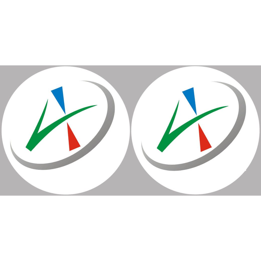 Allier 03 - 2fois 10cm - Sticker/autocollant