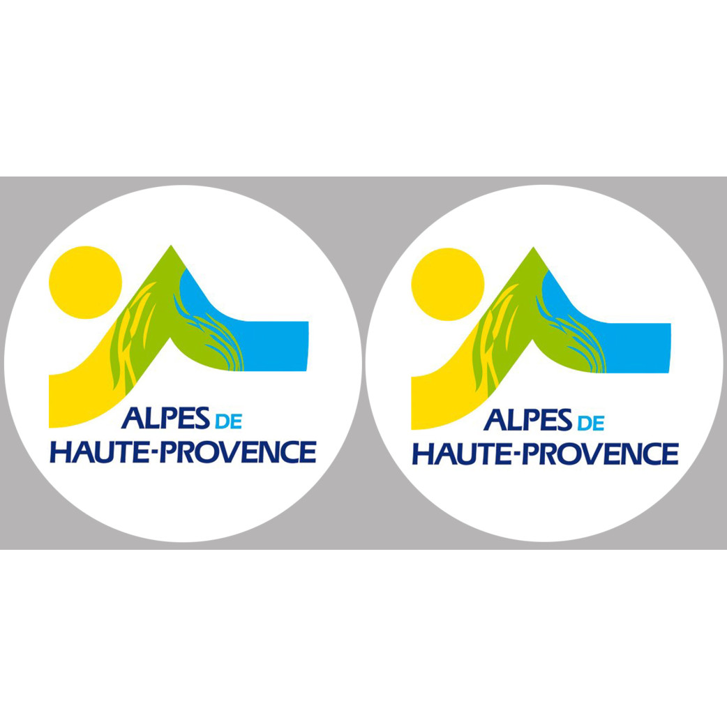 Alpes de Haute-Provence 04  - 2x10cm - Sticker/autocollant