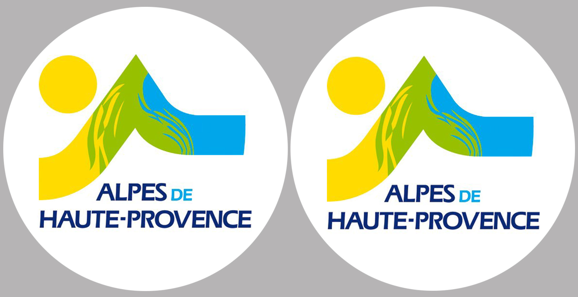Alpes de Haute-Provence 04  - 2x10cm - Sticker/autocollant