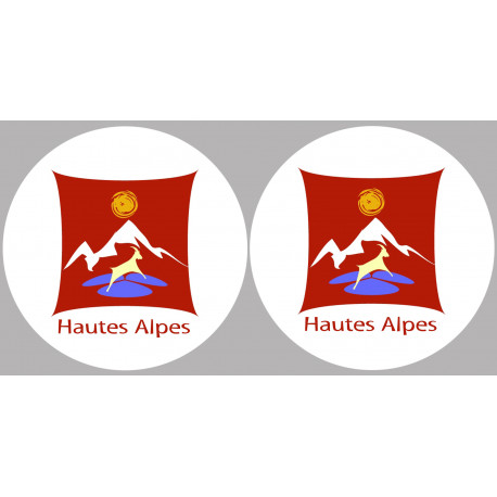 Département Les Hautes Alpes 05  - 2x10cm - Sticker/autocollant