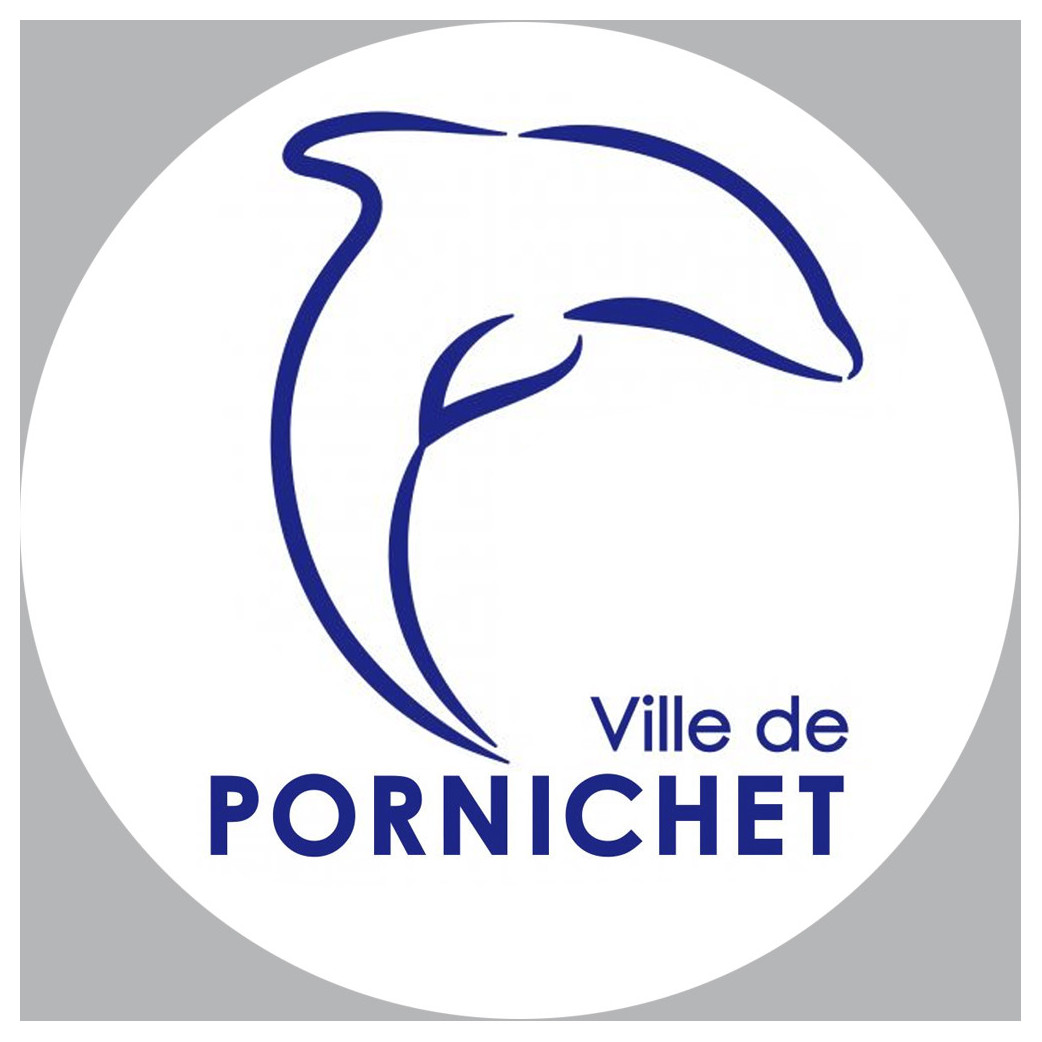 Pornichet (15cm) - Sticker/autocollant