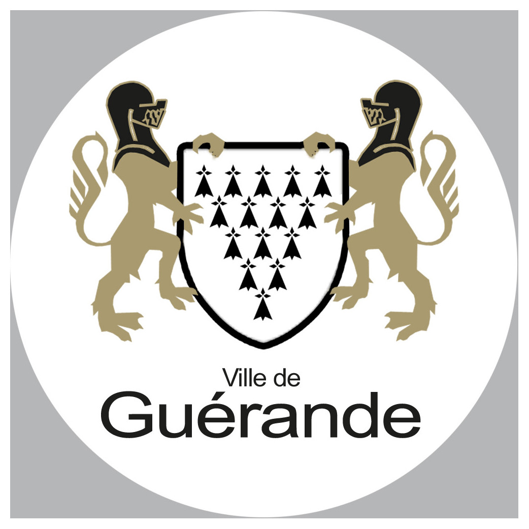 Guérande (20cm) - Sticker/autocollant