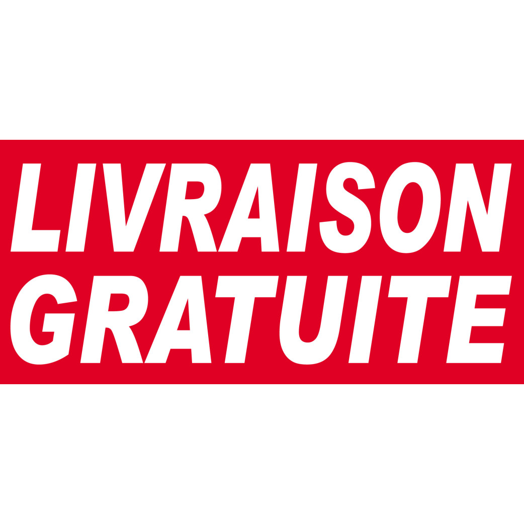 Livraison gratuite - 30x14cm - Sticker/autocollant