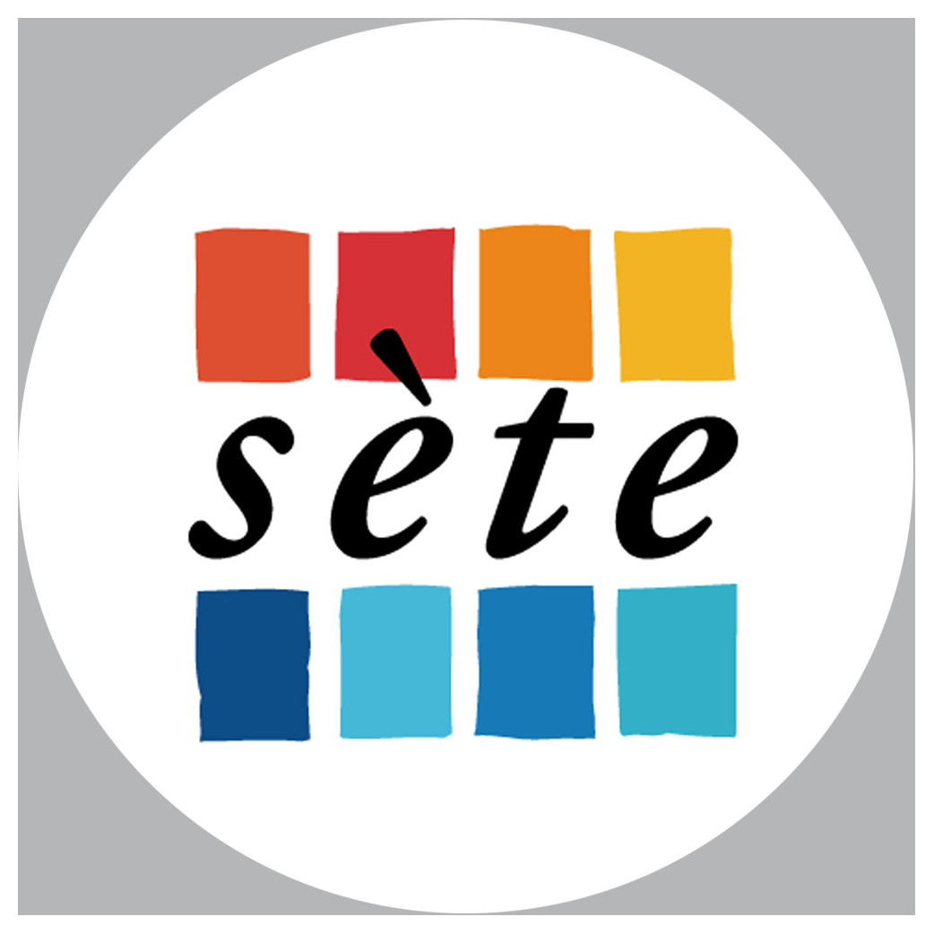 Sète - 20cm - Sticker/autocollant