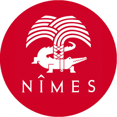 Nîmes - 20cm - Sticker/autocollant