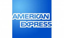 Sticker / autocollant : Paiement par carte Américan Express accepté - 15x9.2cm