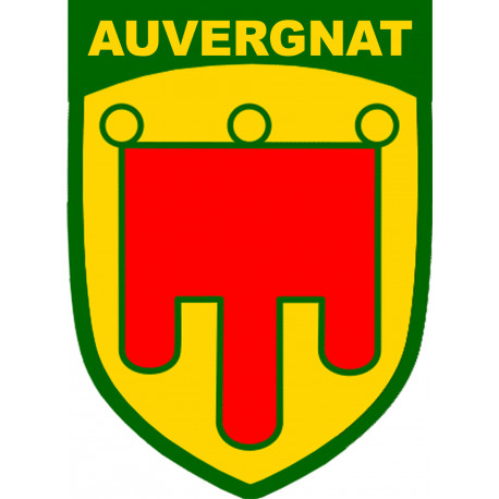 Auvergnat - 5x3.6cm - Sticker/autocollant