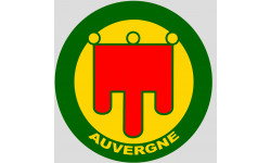 Auvergne - 15cm - Sticker/autocollant