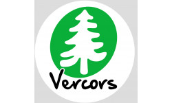 Logo du Vercors - 10cm - Sticker/autocollant