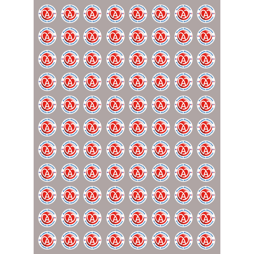 produits Alsacien - 88fois 2cm - Sticker/autocollant