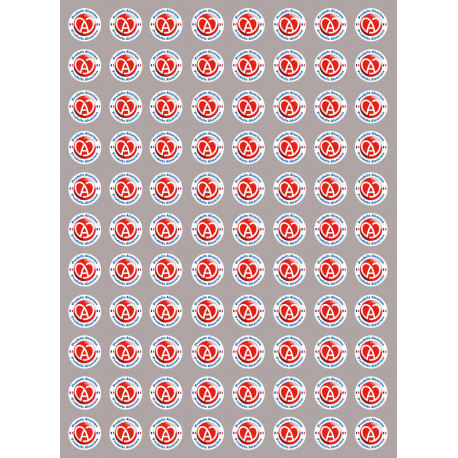 série 88 produits Alsacien - 2cm - Sticker/autocollant