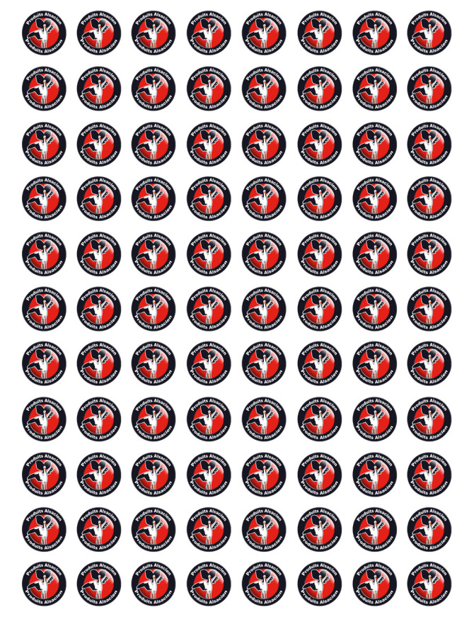 40 Stickers Occitanie De 2cm - Autocollants Régionaux Stickers-Express - Fabriqués En France