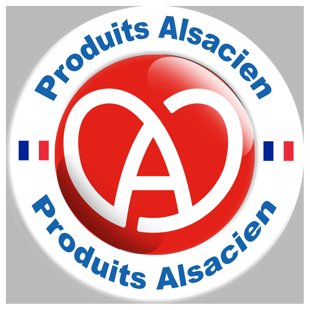 produits Alsacien - 20cm - Sticker/autocollant