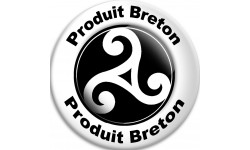 Produit breton triskel - 20cm - Sticker/autocollant