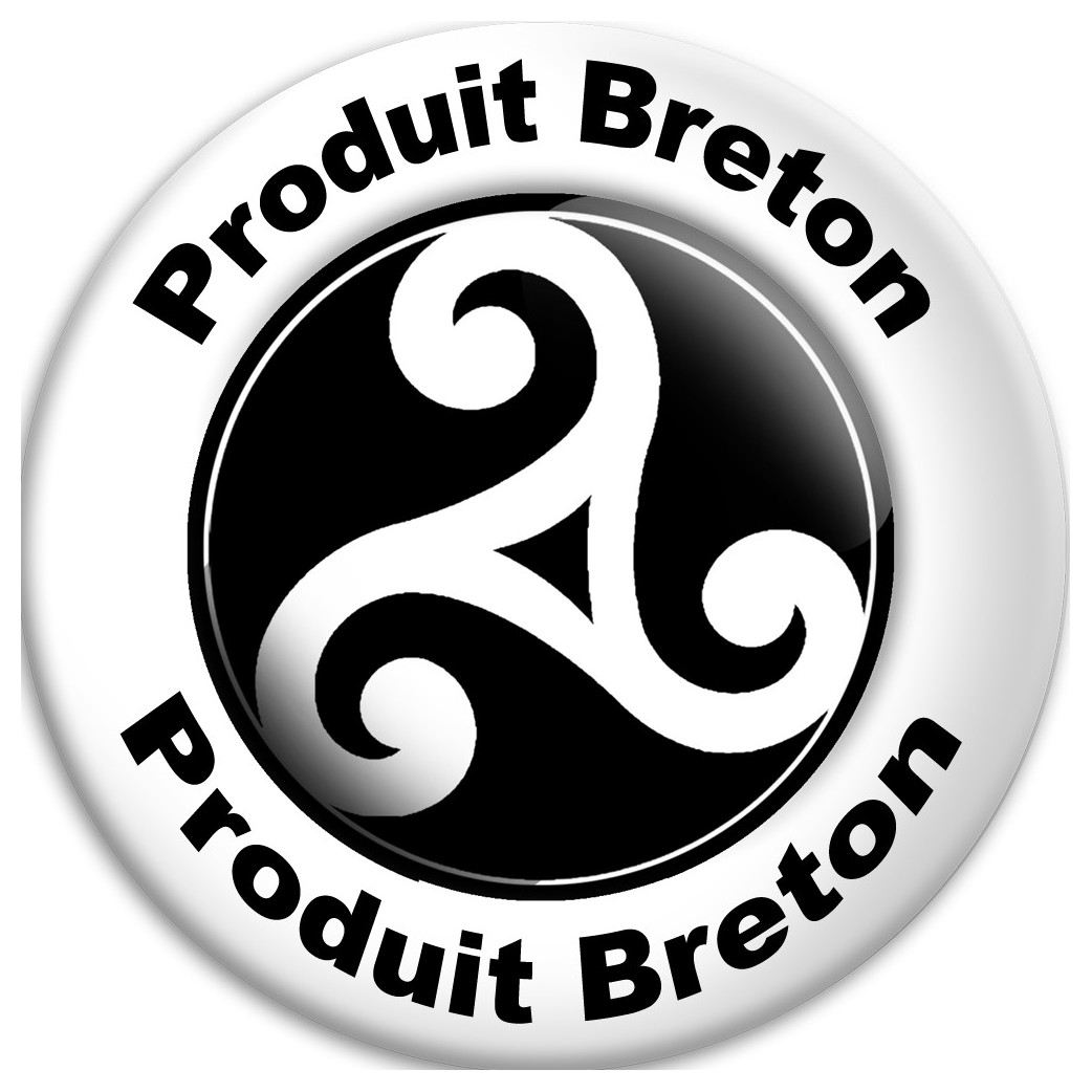 Produit breton hermine - 20cm - Sticker/autocollant