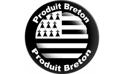 Produit drapeau breton - 20cm - Sticker/autocollant