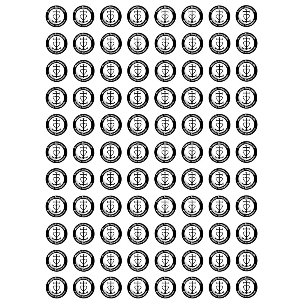 Produits Camarguais - 88fois 2cm - Sticker/autocollant