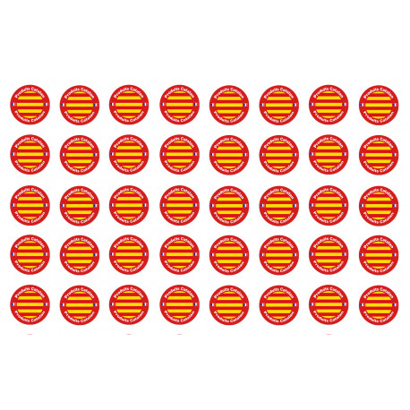 Produits Catalan - 40fois 2cm - Sticker/autocollant