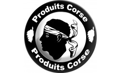 Produits Corse - 15cm - Sticker/autocollant