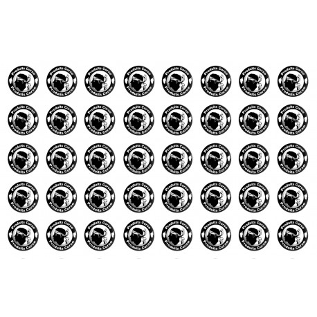 série Produits Corse - 40 stickers de 2cm - Sticker/autocollant