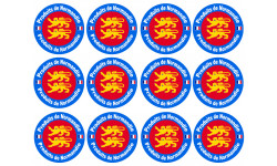 Produits de Normandie - 12stickers 5cm - Sticker/autocollant