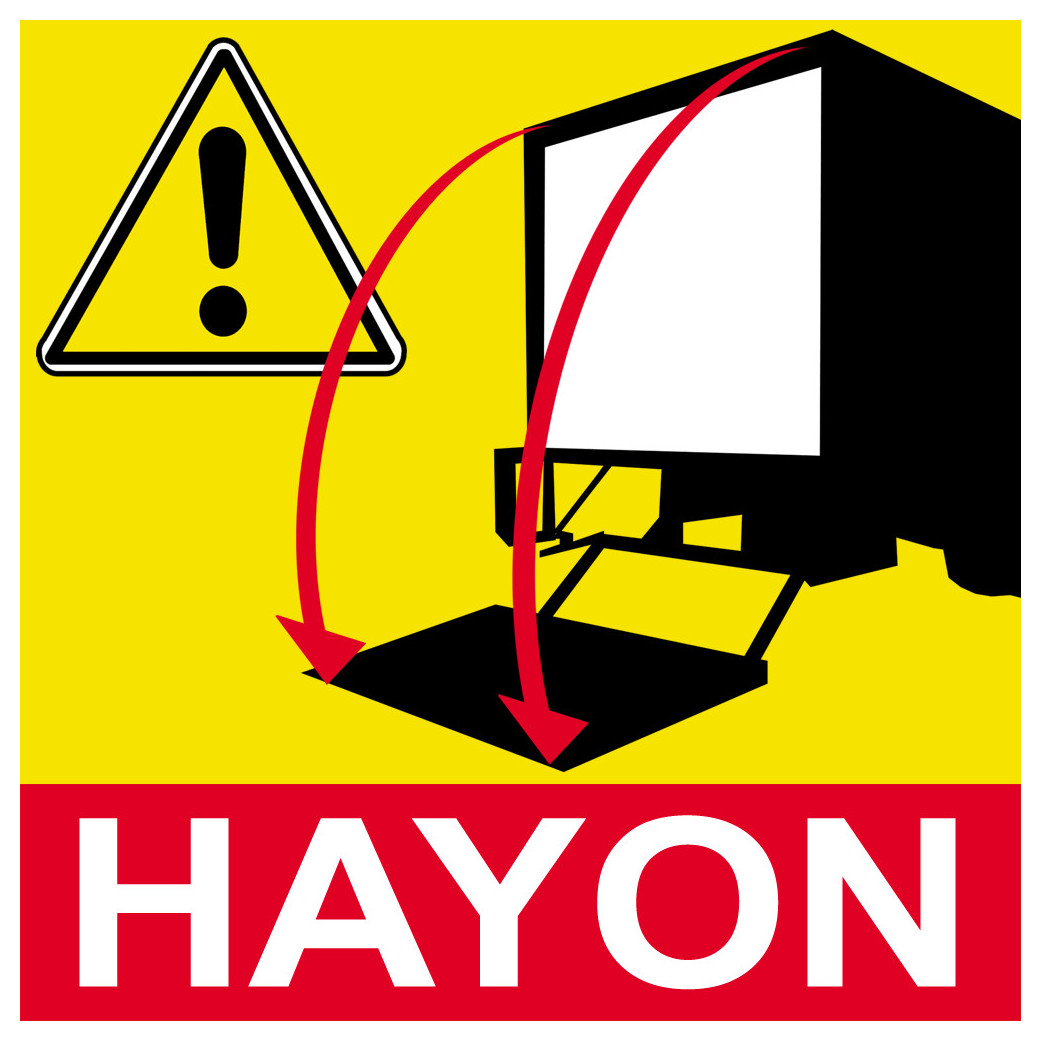 Hayon - 15cm - Sticker/autocollant