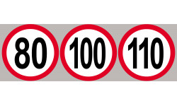 80-100-110km/h rouge