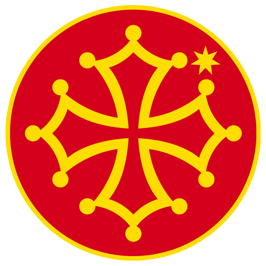 le Pays Occitan - 15cm - Sticker/autocollant