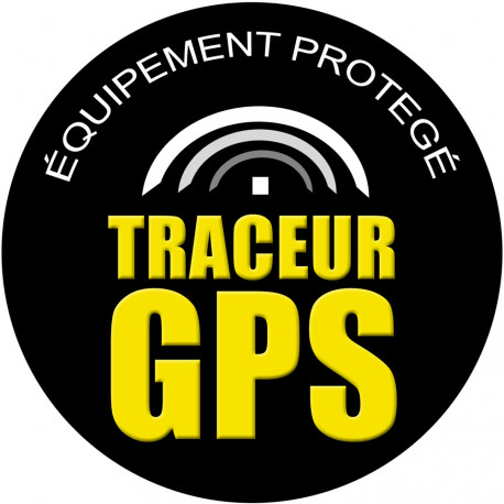 traceur GPS - 10cm - Sticker/autocollant