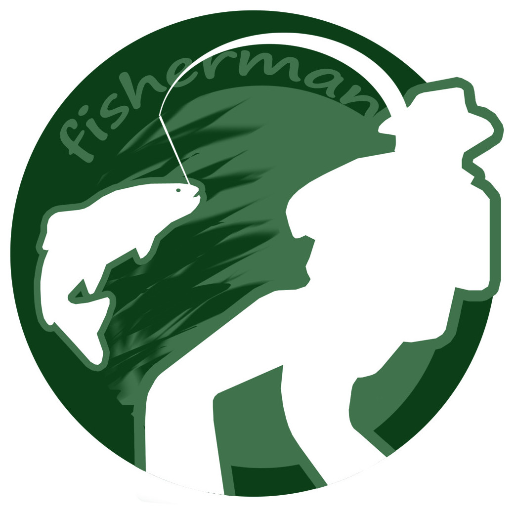 Pêcheur - 5cm - Sticker/autocollant