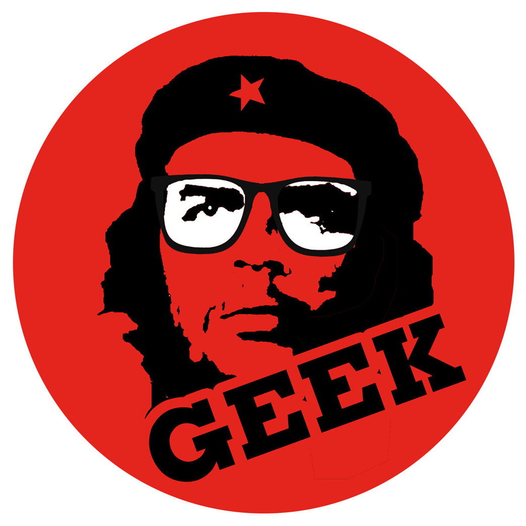 geek Ché Guevara - 20cm - Sticker/autocollant