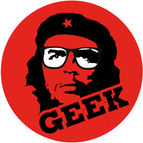 geek Che Guevara - 20cm - Sticker/autocollant