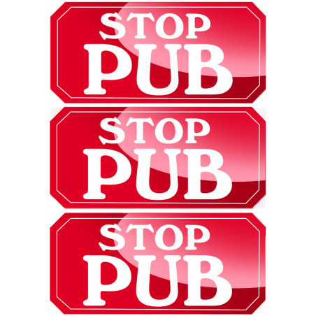 stop pub adhésif usage extérieur