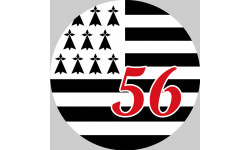 Stickers / autocollant Bretagne 56