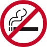interdit de fumer - 15cm - Sticker/autocollant