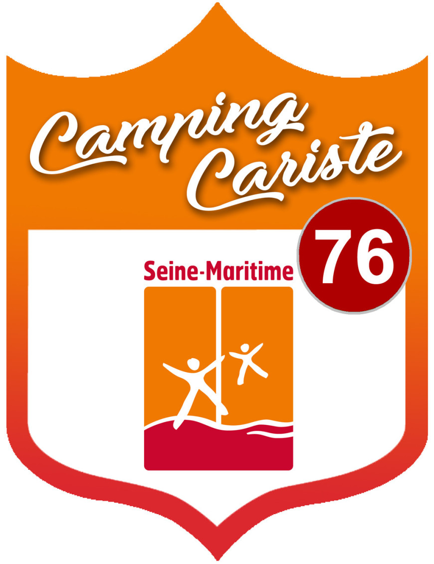Autocollant Blason Camping-Cariste Jura 39 - 20x15 Cm Neuf Fabriqué En France