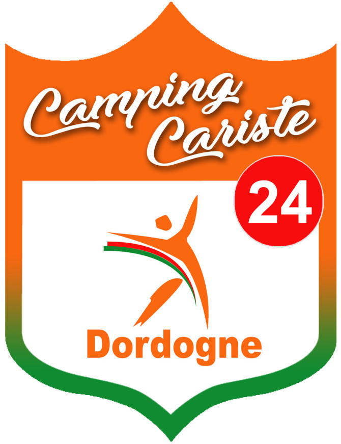 Campingcariste Dordogne 24 - 10x7.5cm - Sticker/autocollant