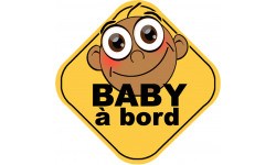 Baby à bord d'origine du sud - 15cm - Sticker/autocollant