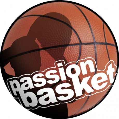passion Basket - 20cm - Sticker/autocollant