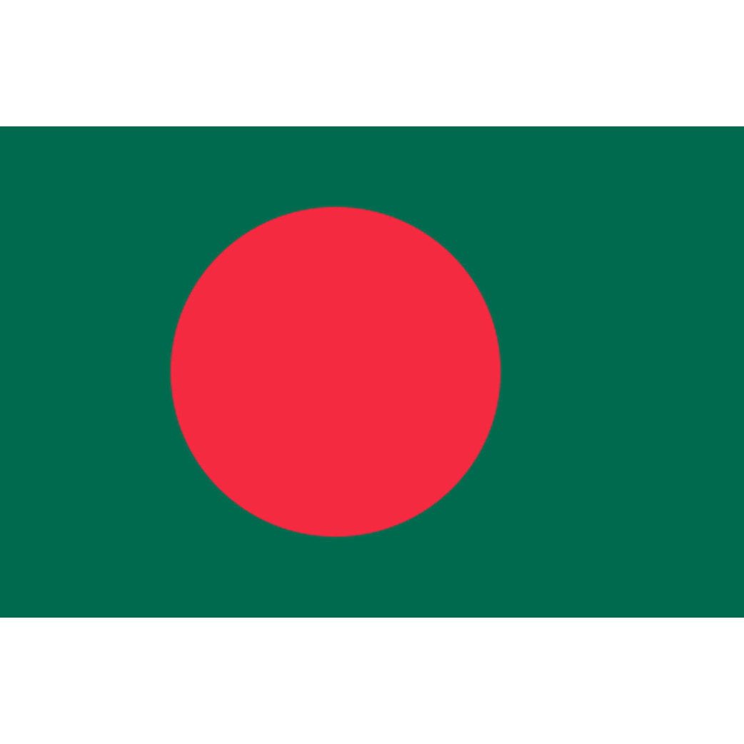 Drapeau Bangladesh - 5x3.3cm - Sticker/autocollant