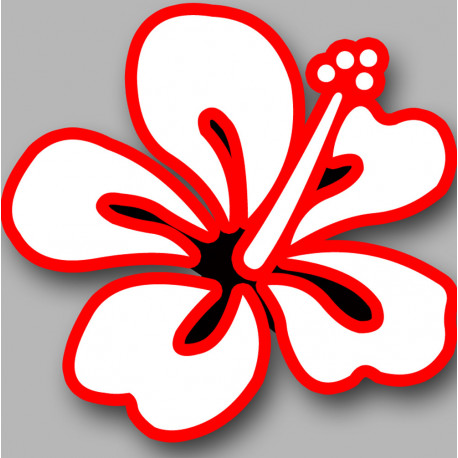 Repère fleur 6 - 10cm - Sticker/autocollant