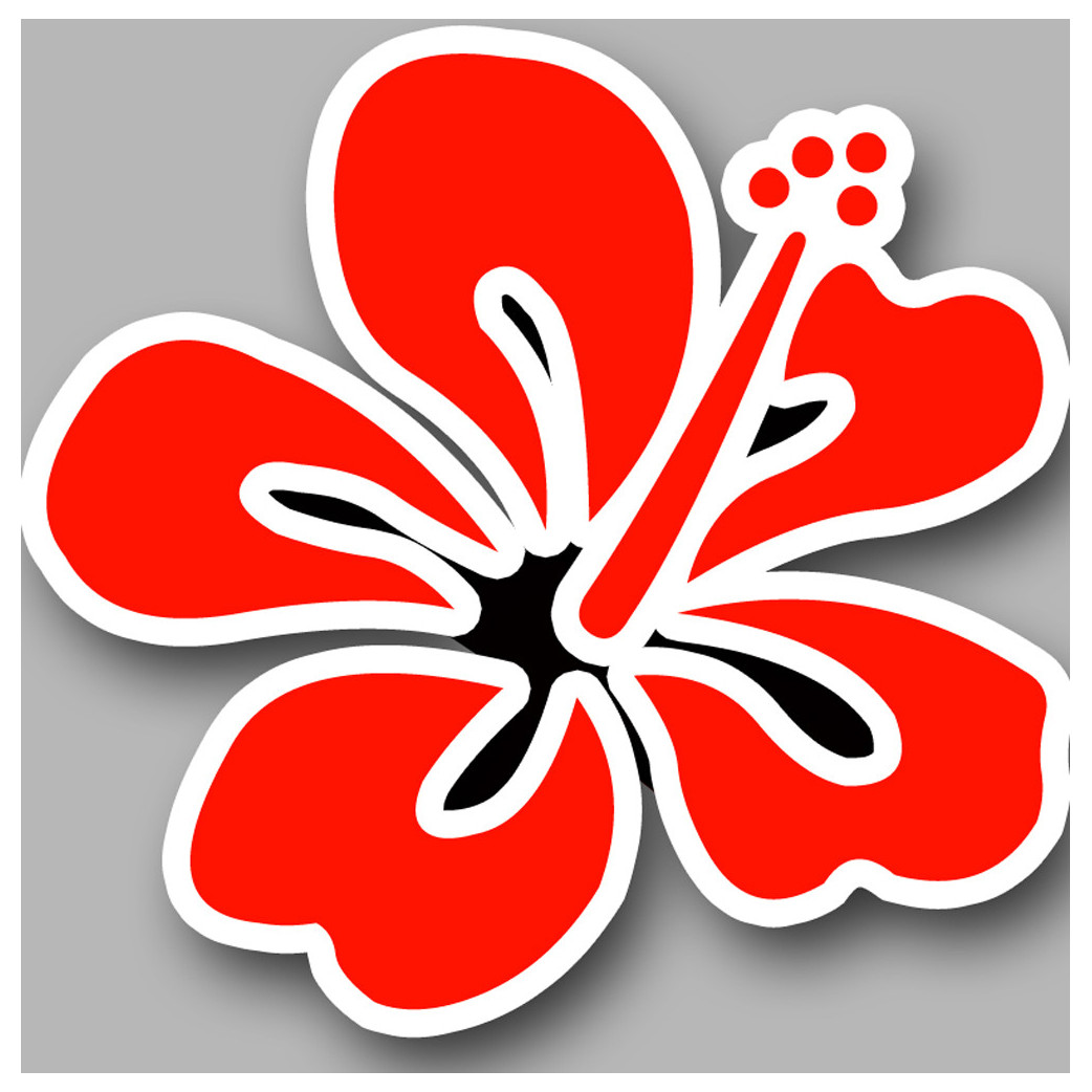 Repère fleur 7 - 5cm - Sticker/autocollant