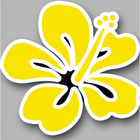 Repère fleur 8 - 10cm - Sticker/autocollant