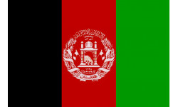 Drapeau Afghanistan - 19,5x13 cm - Sticker/autocollant